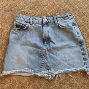 Denim skirt